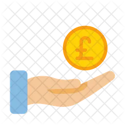 Pound In Hand  Icon