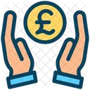 Pound Investment Pound Hand Icon
