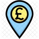 Pound Location Money Location Pound Icon