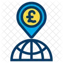 Pound Location  Icon
