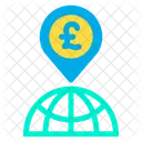 Pound Location  Icon
