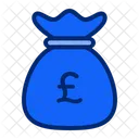 Pound money bag  Icon