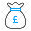 Pound money bag  Icon