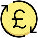 Pound Process Money Rotation Payment Processing Icon