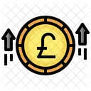 Pound Profit Profit Pound Sterling Icon