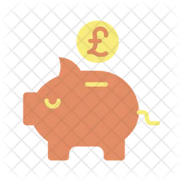 Pound Savings  Icon