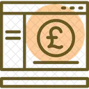 Pound Sign Gbp British Pound Sterling 아이콘