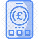 Pound Sign Currency Gbp Icono