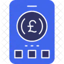 Pound Sign Currency Gbp Icono