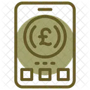 Pound Sign Currency Gbp Icono