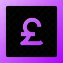 Pound Square Icon