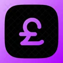 Pound Square Icon