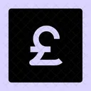 Pound Square Icon