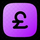 Pound Square Icon