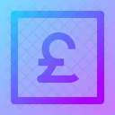 Pound Square Icon