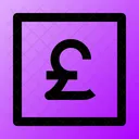 Pound Square Icon