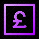 Pound Square Icon