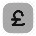 Pound Square Icon