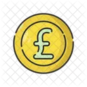 Pound Sterling Money Finance Icon