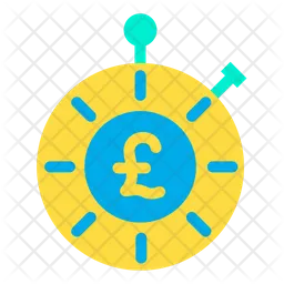 Pound Time Budget  Icon