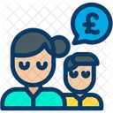 Pound Man Woman Icon