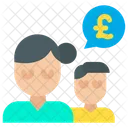 Pound Man Woman Icon