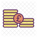 Mchange Stack Pounds Pound Coins Icon
