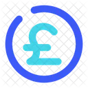 Poundsterling Poundstering Coin Money Icon