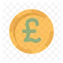 Poundsterling coin  Icon