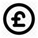 Pound Currency Gbp Icon