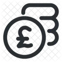 Poundsterling Coin Icon