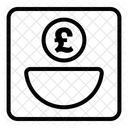 Poundsterling Saving Money Icon
