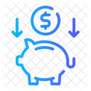 Poupanca Negocios E Financas Fundos Ícone