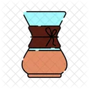 Coffee Brewer Pour Over Coffee Maker Icon