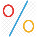 Pourcentage Ratio Pourcentage Icône