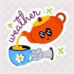 Pouring Tea  Icon