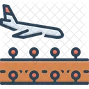 Pouso Aviao Aeronave Icon