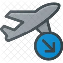 Pouso Voo Aviao Icon