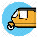 Pousse Pousse Tuktuk Pousse Pousse Automatique Icône
