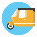 Pousse Pousse Tuktuk Pousse Pousse Automatique Icône