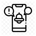Push Notification Alerte Icône
