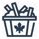 Poutine Fries Gravy Icon