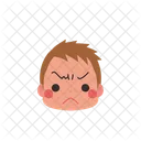 Boy Emoji Angry Icon