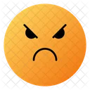 Pouting Face Emoji Face Icon