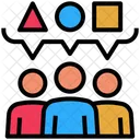Esg Pessoas Forma Ícone
