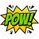 Pow Speech Bouble Chat Bouble Icon