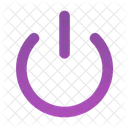Power Symbol Circular Icon