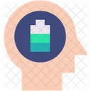 Power Mind Mapping Knowledge Icon