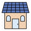 Solar House Solar Energy Icon