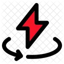 Power Energy Lightning Icon